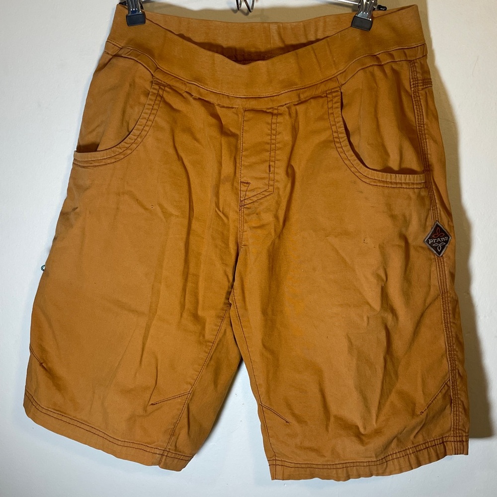 Prana Breathe stretch organic cotton shorts